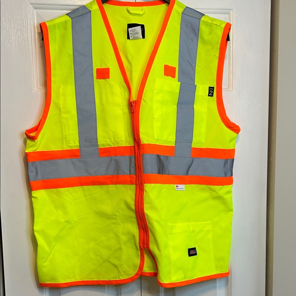 Dickies High-Visibility Vest with Reflective Stripes